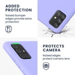 Husa Kwmobile pentru Samsung Galaxy A71, Silicon, Albastru, 57562.108 fotografia produsului View 3 S