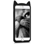 Husa pentru Apple iPhone 6 Plus/iPhone 6s Plus, Silicon, Negru, 44038.01 fotografia produsului View 3 S