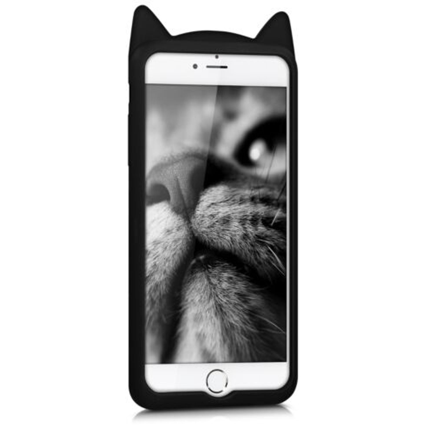 Husa pentru Apple iPhone 6 Plus/iPhone 6s Plus, Silicon, Negru, 44038.01 fotografia produsului View 3 L