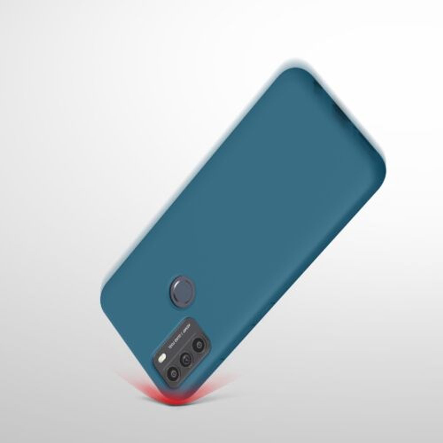 Husa Kwmobile pentru Motorola Moto G50, Silicon, Verde, 55470.57 fotografia produsului View 8 L