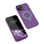 Husa Kwmobile pentru Apple iPhone 13 Mini, Silicon, Mov, 56558.212 fotografia produsului