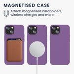 Husa Kwmobile pentru Apple iPhone 13 Mini, Silicon, Mov, 56558.212 fotografia produsului View 4 S