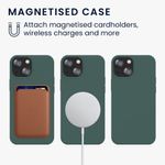 Husa Kwmobile pentru Apple iPhone 13 Mini, Silicon, Verde, 56558.169 fotografia produsului View 4 S