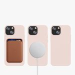 Husa Kwmobile pentru Apple iPhone 13 Mini, Silicon, Crem, 56558.10 fotografia produsului View 10 S