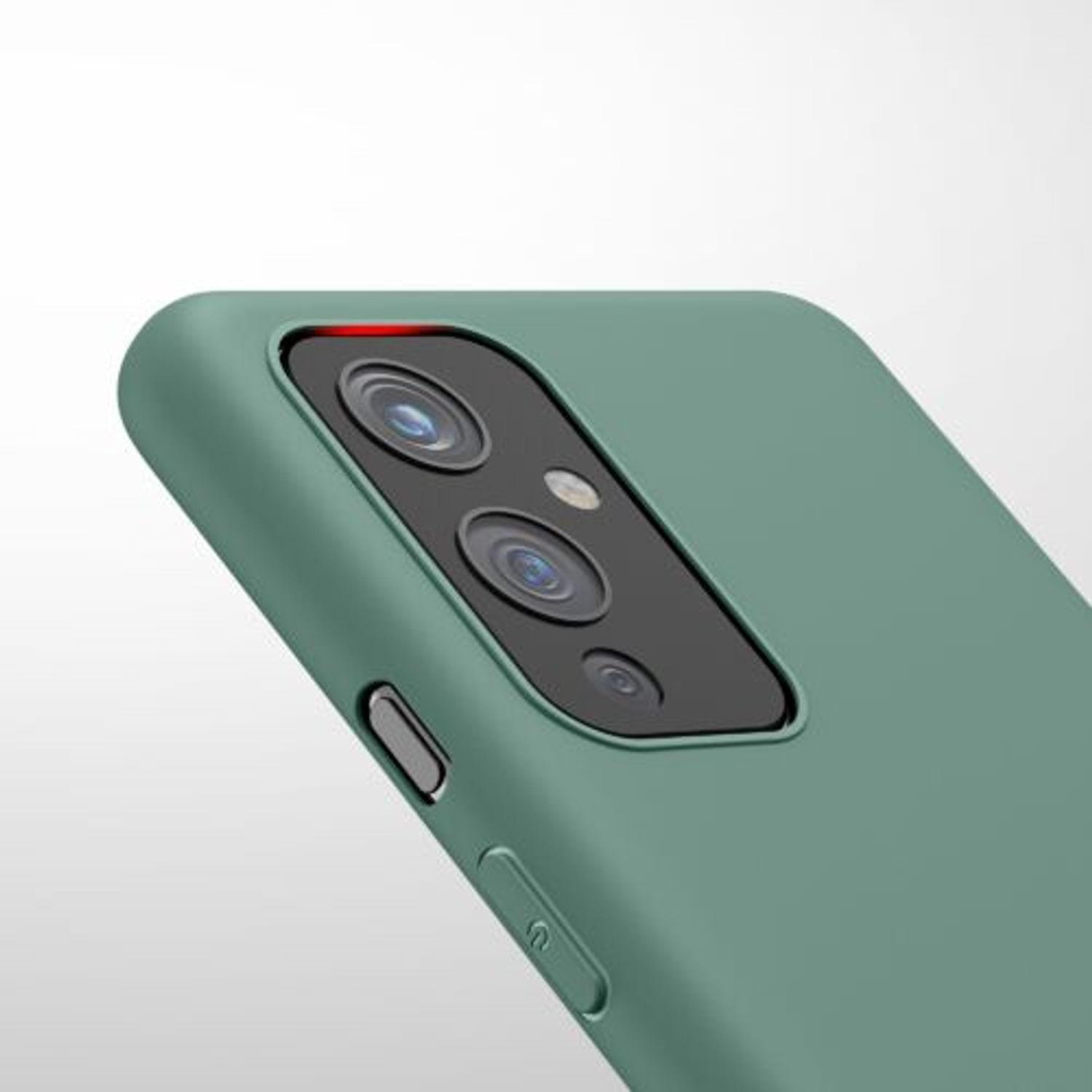 Husa Kwmobile pentru OnePlus 9, Silicon, Verde, 55726.166 fotografia produsului View 9 L