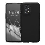 Husa Kwmobile pentru OPPO Find X5 Pro, Silicon, Negru, 57628.01 fotografia produsului