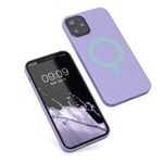 Husa Kwmobile pentru Apple iPhone 12 Mini, Silicon, Mov, 56555.139 fotografia produsului