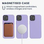 Husa Kwmobile pentru Apple iPhone 12 Mini, Silicon, Mov, 56555.139 fotografia produsului View 4 S