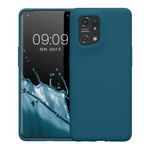 Husa Kwmobile pentru OPPO Find X5, Silicon, Verde, 57629.57 fotografia produsului