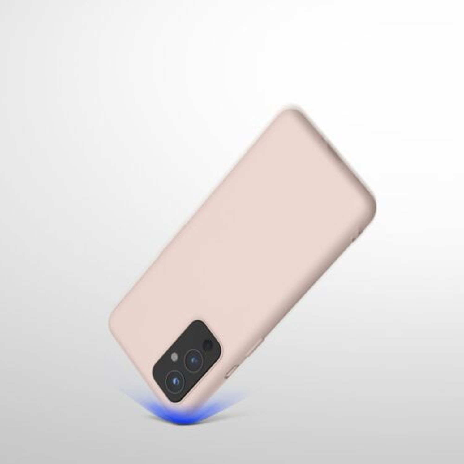 Husa Kwmobile pentru OnePlus 9, Silicon, Crem, 55726.225 fotografia produsului View 10 L