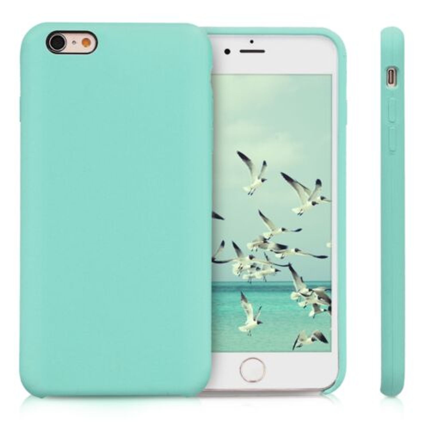 Husa pentru Apple iPhone 6 Plus/iPhone 6s Plus, Silicon, Verde, 40841.50 fotografia produsului View 2 L