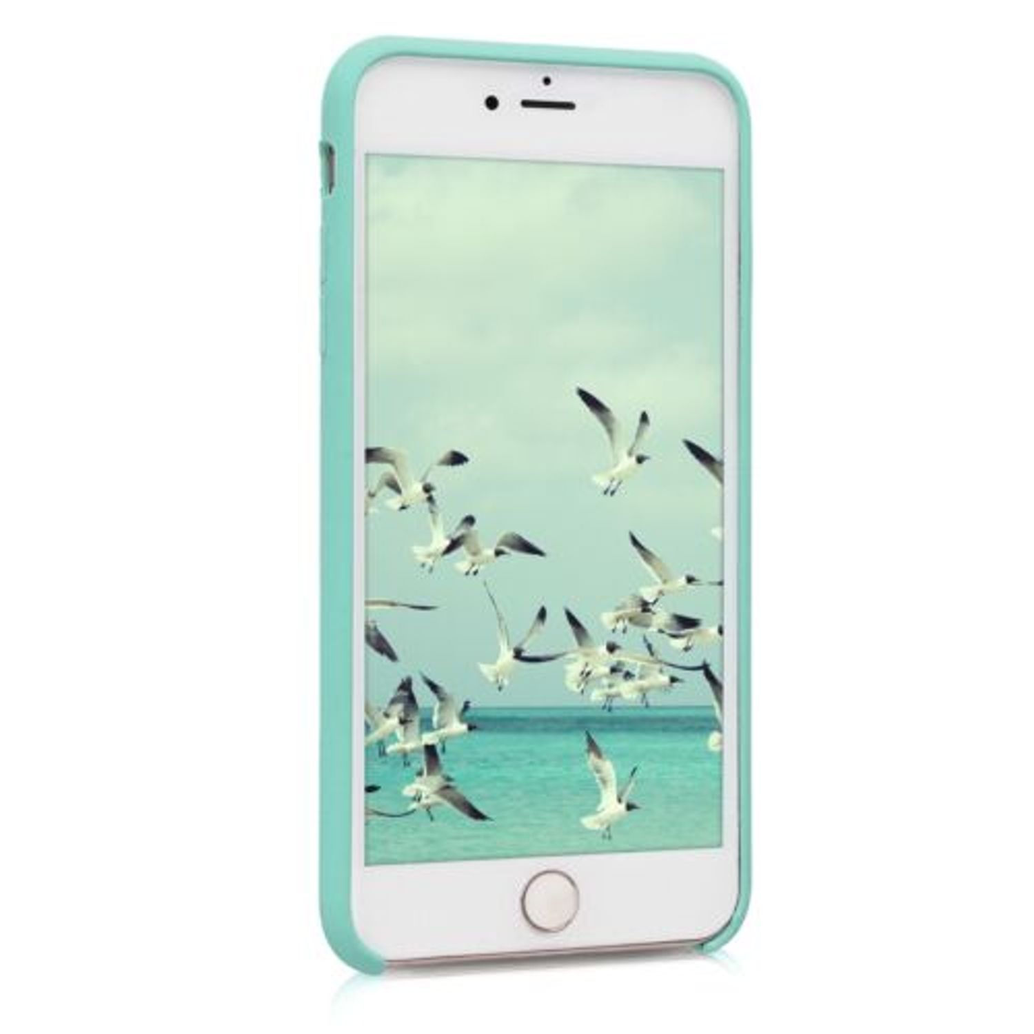 Husa pentru Apple iPhone 6 Plus/iPhone 6s Plus, Silicon, Verde, 40841.50 fotografia produsului View 3 L