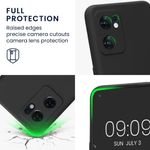 Husa Kwmobile pentru OPPO Find X5 Lite, Silicon, Negru, 57633.47 fotografia produsului View 3 S