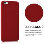 Husa pentru Apple iPhone 6 Plus/iPhone 6s Plus, Silicon, Rosu, 37726.09 fotografia produsului View 4 S