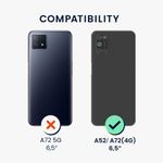 Husa Kwmobile pentru OPPO A52 / A72 (4G), Silicon, Verde, 57575.57 fotografia produsului View 7 S