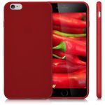 Husa pentru Apple iPhone 6 Plus/iPhone 6s Plus, Silicon, Rosu, 37726.09 fotografia produsului View 2 S