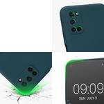 Husa Kwmobile pentru OPPO A52 / A72 (4G), Silicon, Verde, 57575.57 fotografia produsului View 2 S