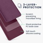 Husa Kwmobile pentru OPPO Find X5 Lite, Silicon, Violet, 57630.190 fotografia produsului View 2 S