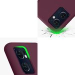 Husa Kwmobile pentru OPPO Find X5 Lite, Silicon, Violet, 57630.190 fotografia produsului View 7 S