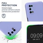 Husa Kwmobile pentru Realme 7 5G, Silicon, Albastru, 57580.139 fotografia produsului View 4 S