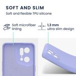 Husa Kwmobile pentru OPPO Find X5 Pro, Silicon, Albastru, 57631.139 fotografia produsului View 2 S
