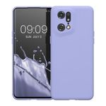 Husa Kwmobile pentru OPPO Find X5 Pro, Silicon, Albastru, 57631.139 fotografia produsului