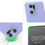 Husa Kwmobile pentru OPPO Find X5 Pro, Silicon, Albastru, 57631.139 fotografia produsului View 8 S