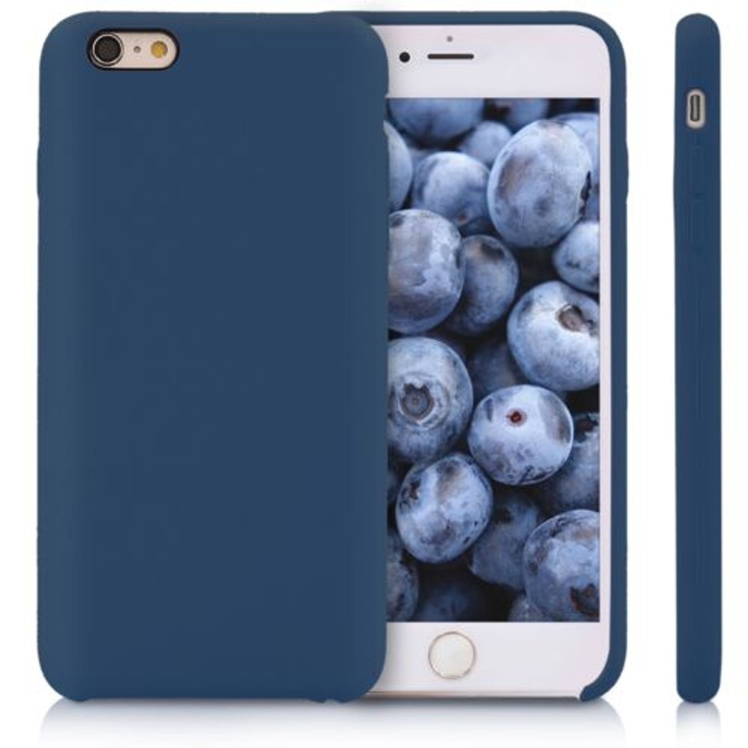 Husa pentru Apple iPhone 6 Plus/iPhone 6s Plus, Silicon, Albastru, 40841.116 fotografia produsului View 2 L