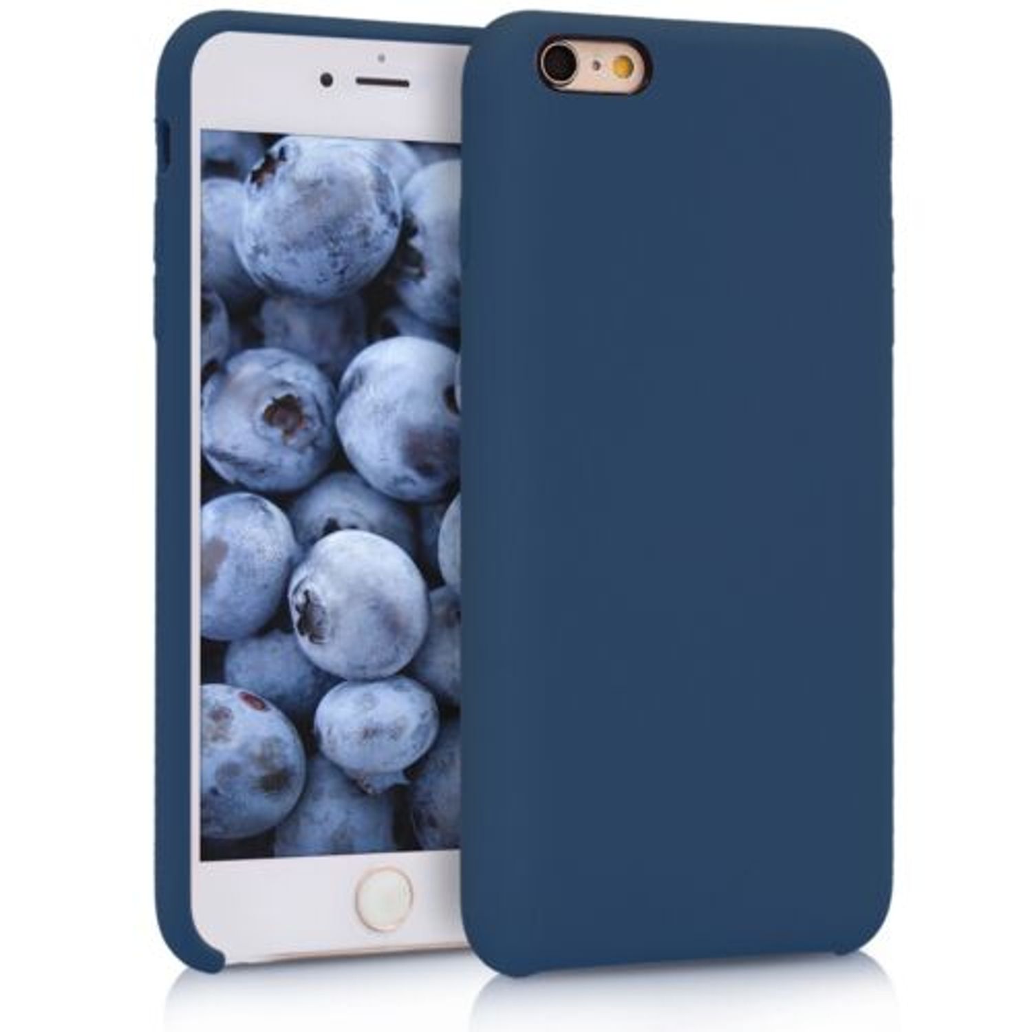 Husa pentru Apple iPhone 6 Plus/iPhone 6s Plus, Silicon, Albastru, 40841.116 fotografia produsului