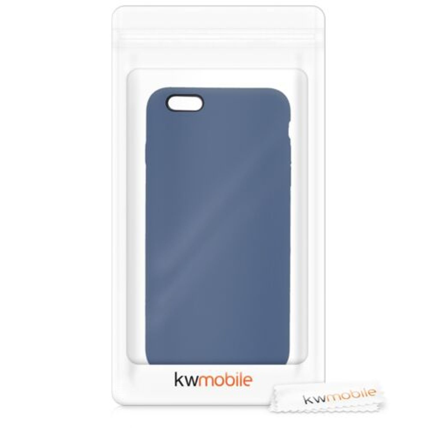 Husa pentru Apple iPhone 6 Plus/iPhone 6s Plus, Silicon, Albastru, 40841.116 fotografia produsului View 7 L