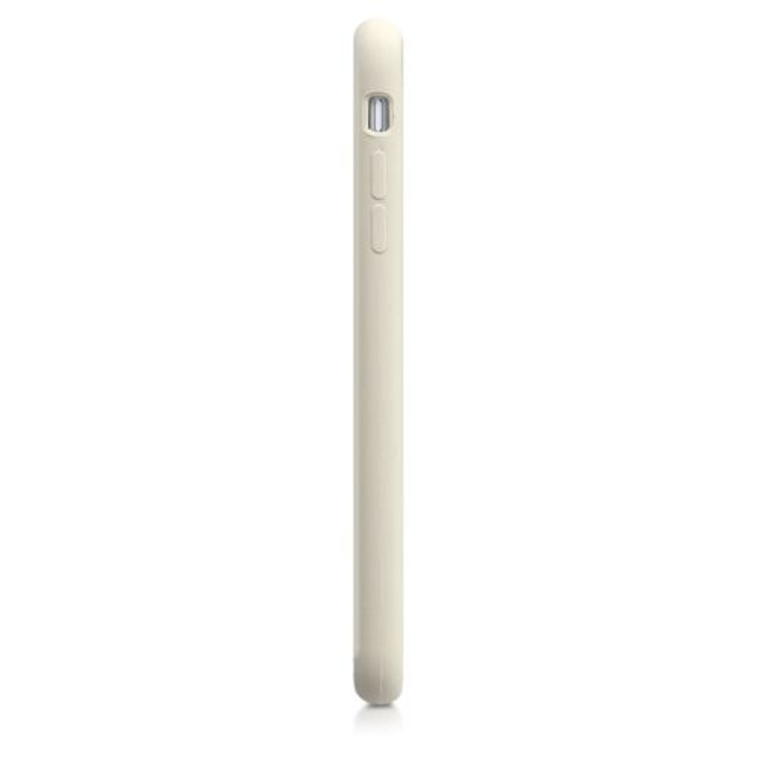 Husa pentru Apple iPhone 6 Plus/iPhone 6s Plus, Silicon, Crem, 40841.16 fotografia produsului View 5 L