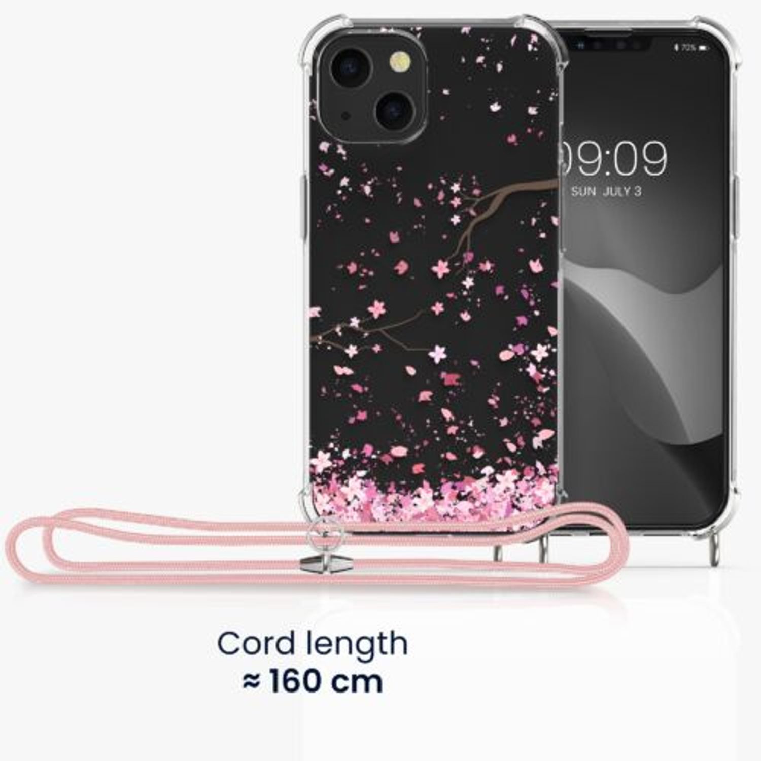 Husa Kwmobile pentru Apple iPhone 13, Silicon, Multicolor, 55951.02 fotografia produsului View 3 L