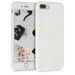 Husa pentru Apple iPhone 8 Plus/iPhone 7 Plus, Fibre vegetale, Alb, 49103.02 fotografia produsului