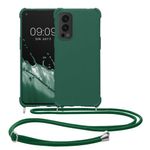 Husa Kwmobile pentru OnePlus Nord 2 5G, Silicon, Verde, 56783.80 fotografia produsului
