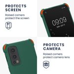 Husa Kwmobile pentru OnePlus Nord 2 5G, Silicon, Verde, 56783.80 fotografia produsului View 3 S