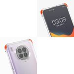 Husa Kwmobile pentru Huawei nova 8i, Silicon, Transparent/Negru, 57666.01 fotografia produsului View 11 S