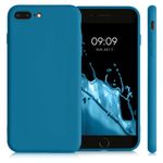 Husa pentru iPhone 8 Plus/iPhone 7 Plus, Silicon, Albastru, 49981.224 fotografia produsului View 2 S