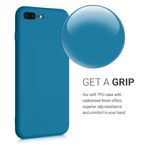 Husa pentru iPhone 8 Plus/iPhone 7 Plus, Silicon, Albastru, 49981.224 fotografia produsului View 5 S
