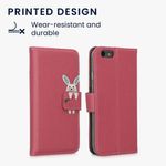 Husa Kwmobile pentru Apple iPhone 6/iPhone 6s, Piele ecologica, Multicolor, 24582.23 fotografia produsului View 2 S