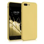 Husa pentru iPhone 8 Plus/iPhone 7 Plus, Silicon, Galben, 49981.216 fotografia produsului