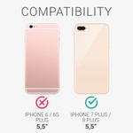 Husa pentru iPhone 8 Plus/iPhone 7 Plus, Silicon, Galben, 49981.216 fotografia produsului View 6 S
