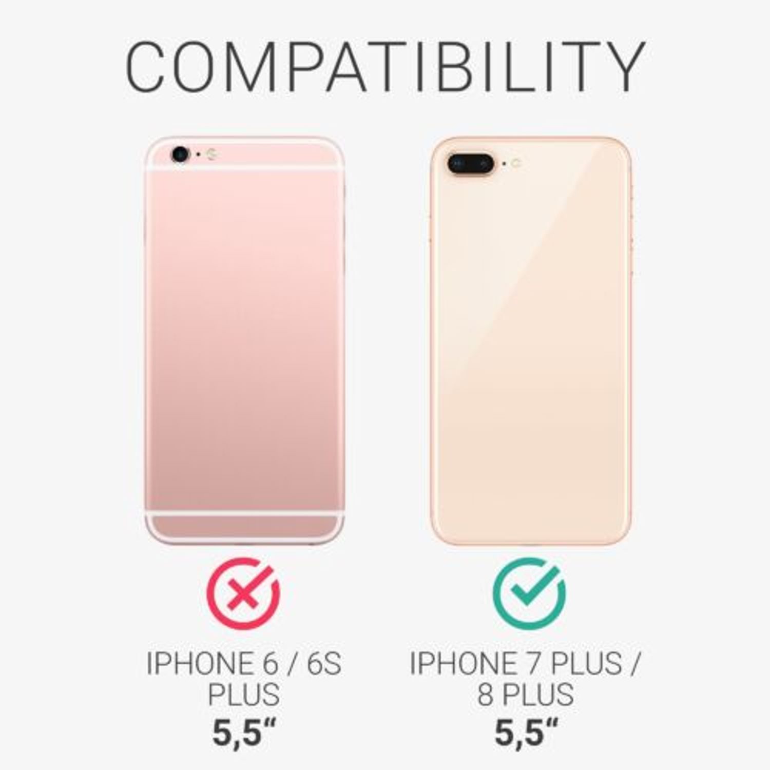 Husa pentru iPhone 8 Plus/iPhone 7 Plus, Silicon, Galben, 49981.216 fotografia produsului View 6 L