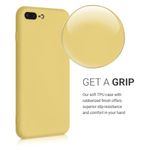 Husa pentru iPhone 8 Plus/iPhone 7 Plus, Silicon, Galben, 49981.216 fotografia produsului View 5 S