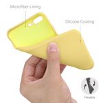 Husa pentru iPhone 8 Plus/iPhone 7 Plus, Silicon, Galben, 49981.216 fotografia produsului View 4 S