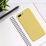 Husa pentru iPhone 8 Plus/iPhone 7 Plus, Silicon, Galben, 49981.216 fotografia produsului View 3 S