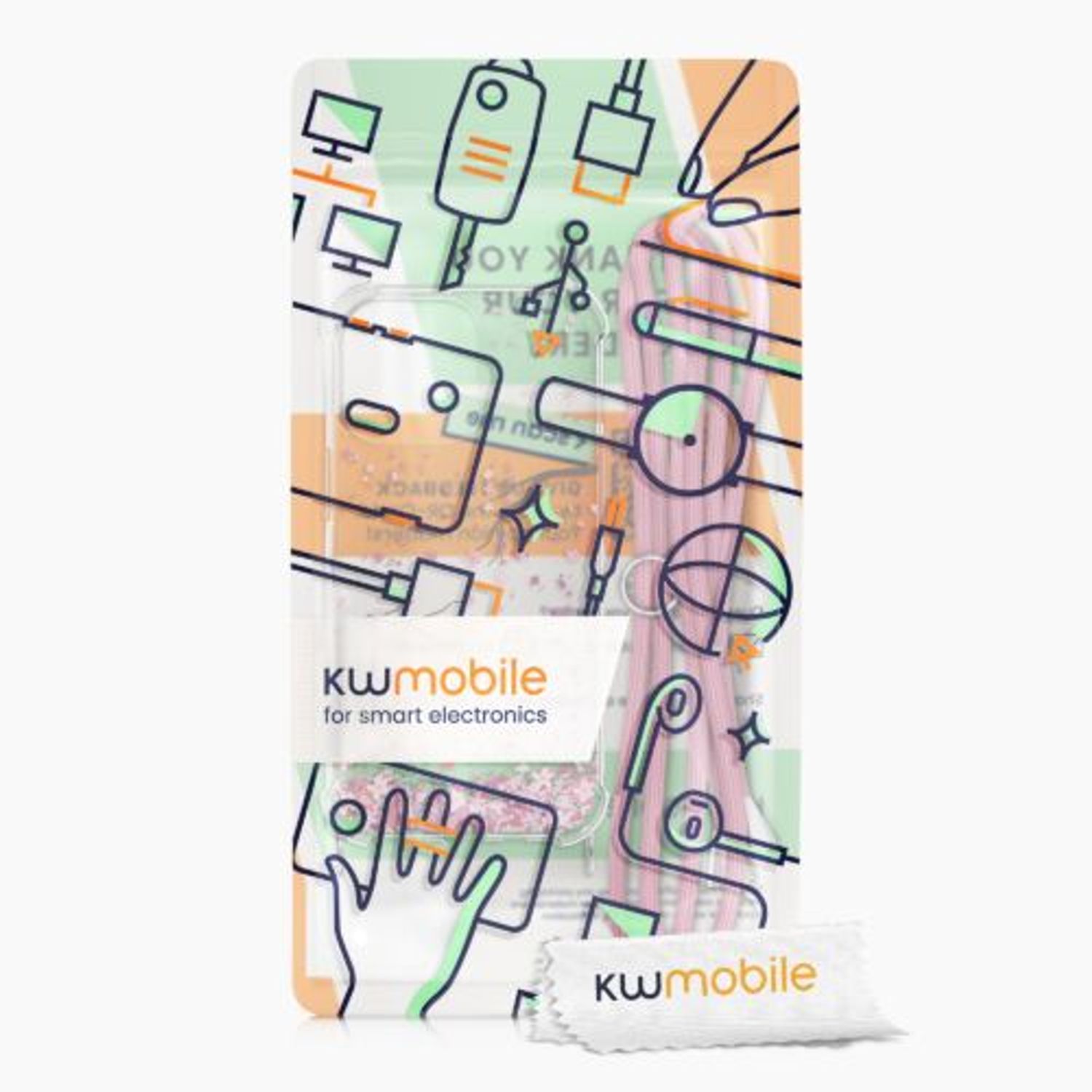 Husa Kwmobile pentru Apple iPhone 13 Pro, Silicon, Multicolor, 55965.02 fotografia produsului View 9 L