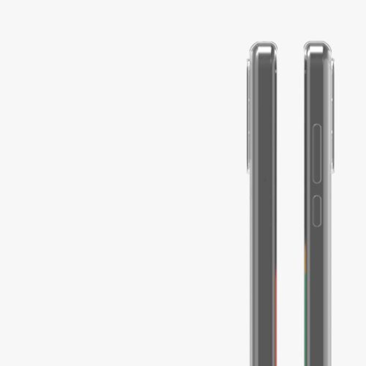 Husa Kwmobile pentru TCL 30 E/30 SE, Silicon, Transparent, 57708.03 fotografia produsului View 8 L