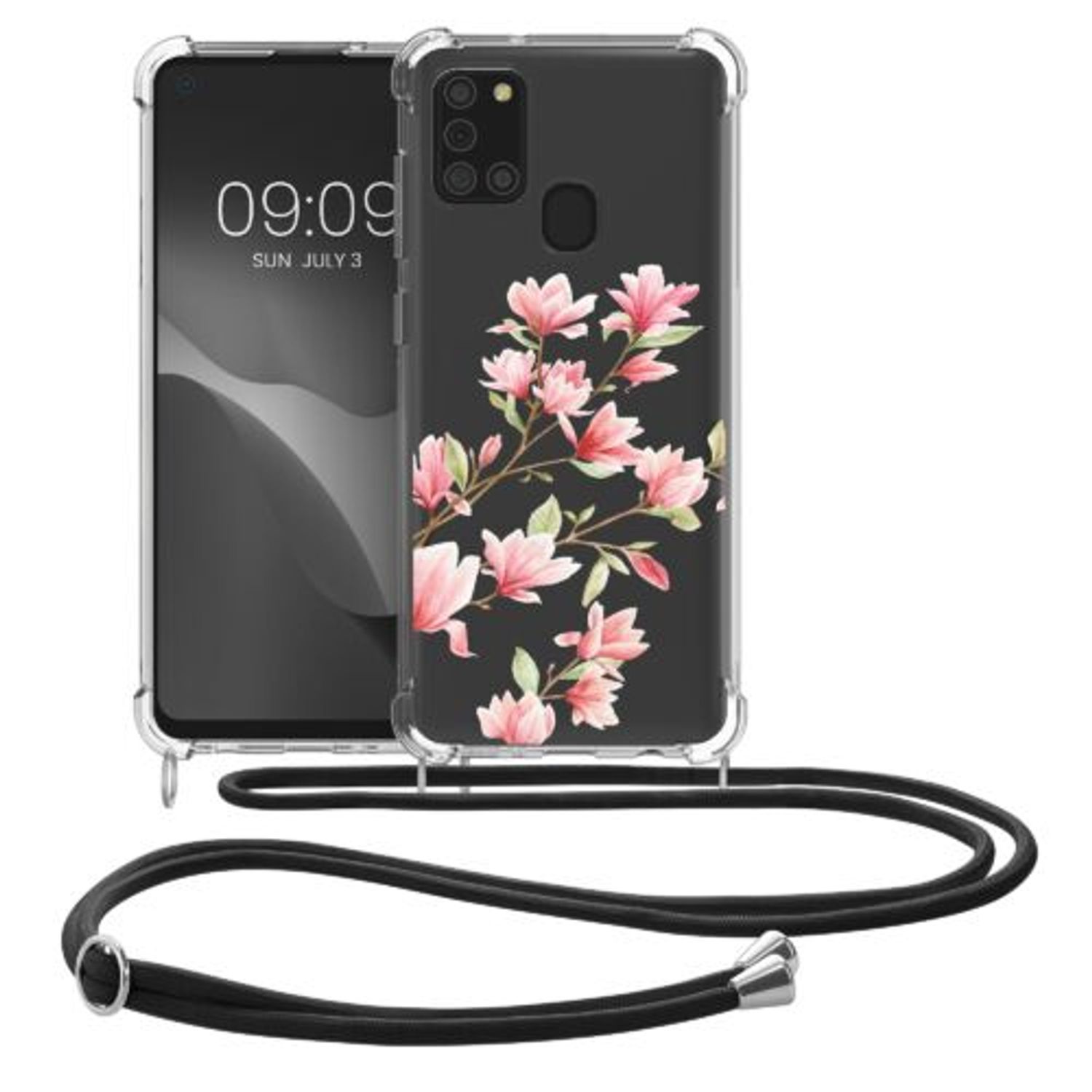 Husa Kwmobile pentru Samsung Galaxy A21s, Silicon, Multicolor, 53274.02 fotografia produsului
