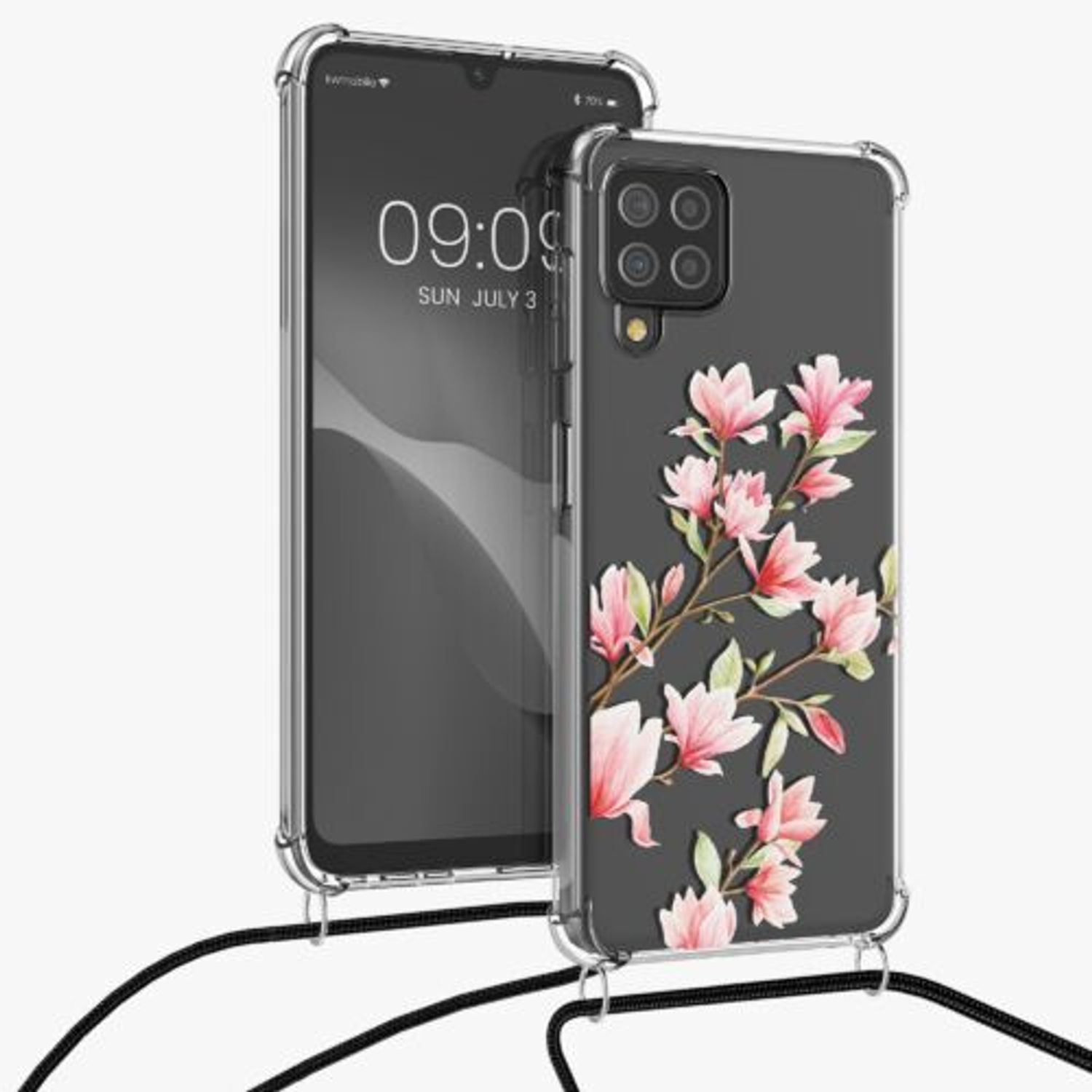 Husa Kwmobile pentru Samsung Galaxy A22, Silicon, Multicolor, 55913.02 fotografia produsului View 4 L