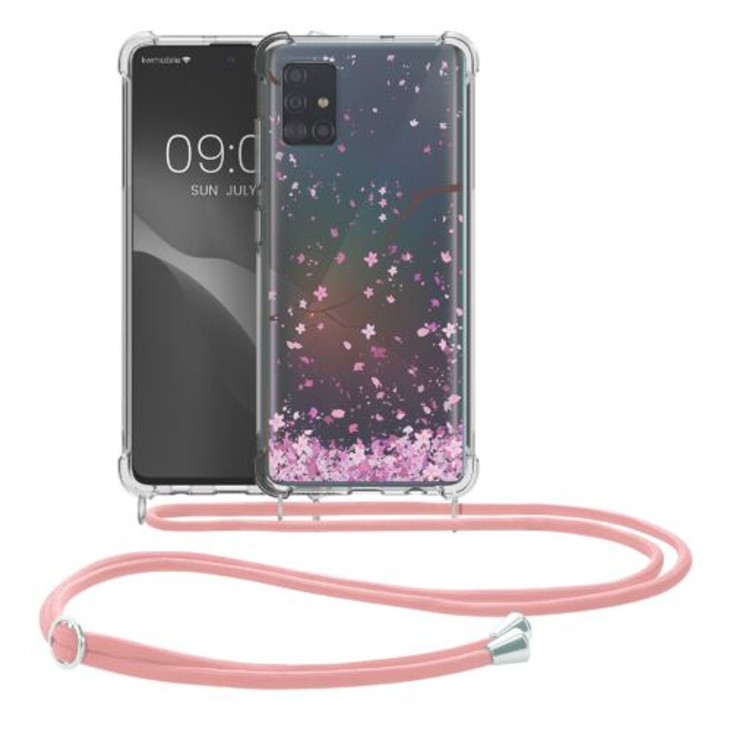 Husa Kwmobile pentru Samsung Galaxy A51, Silicon, Multicolor, 52510.03 fotografia produsului